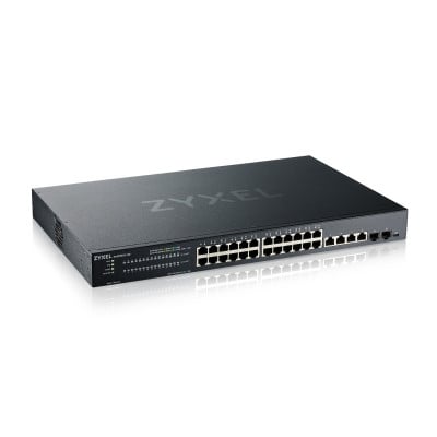 Zyxel XMG1930-30 Managed L3 2.5G Ethernet (100/1000/2500) Zwart