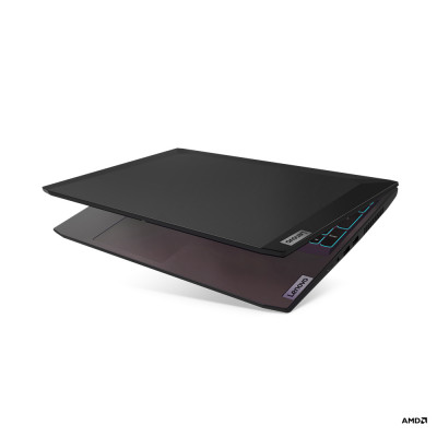 Lenovo IdeaPad Gaming 3 5800H Notebook 39.6 cm (15.6") Full HD AMD Ryzen™ 7 16 GB DDR4-SDRAM 512 GB SSD NVIDIA GeForce RTX 3050 Wi-Fi 5 (802.11ac) Windows 11 Home Black