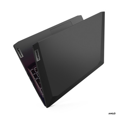 Lenovo IdeaPad Gaming 3 5800H Ordinateur portable 39,6 cm (15.6") Full HD AMD Ryzen™ 7 16 Go DDR4-SDRAM 512 Go SSD NVIDIA GeForce RTX 3050 Wi-Fi 5 (802.11ac) Windows 11 Home Noir