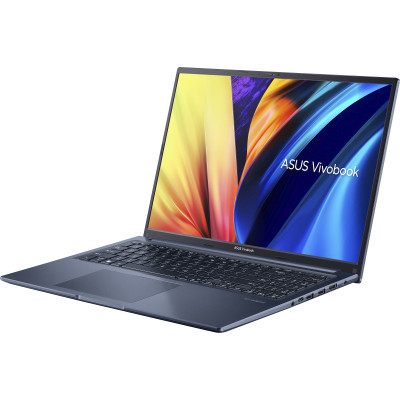 ASUS VivoBook 16X M1603QA-MB073W 5800H Notebook 40,6 cm (16") WUXGA AMD Ryzen™ 7 16 GB DDR4-SDRAM 512 GB SSD Wi-Fi 6 (802.11ax) Windows 11 Home Blauw