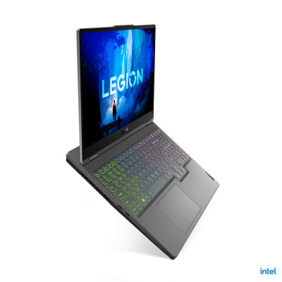 Lenovo Legion 5 i7-12700H Notebook 39,6 cm (15.6") Wide Quad HD Intel® Core™ i7 16 GB DDR5-SDRAM 512 GB SSD NVIDIA GeForce RTX 3060 Wi-Fi 6E (802.11ax) Windows 11 Home Grijs, Zwart