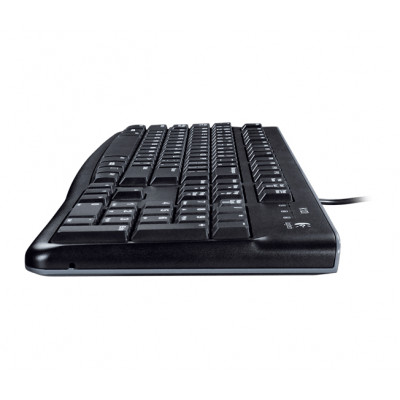 Logitech Desktop MK120 keyboard Mouse included USB QWERTY Italian Black