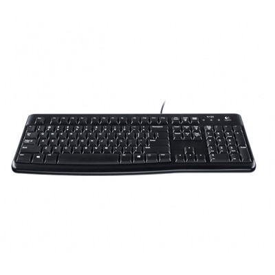 Logitech Desktop MK120 keyboard Mouse included USB QWERTY Italian Black