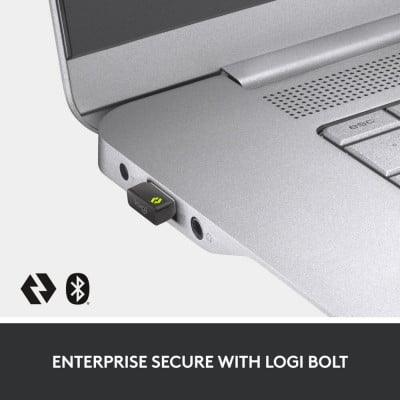Logitech MX Keys combo for Business Gen 2 toetsenbord Inclusief muis RF-draadloos + Bluetooth QWERTY Italiaans Grafiet