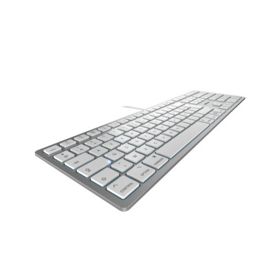 CHERRY KC 6000C FOR MAC toetsenbord USB AZERTY Frans Zilver