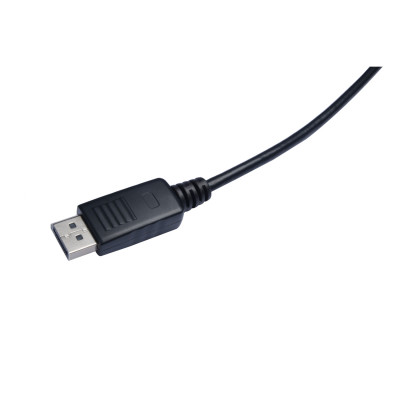 V7 V7MDP2DP-01M-BLK-1E 1 m Mini DisplayPort DisplayPort Zwart