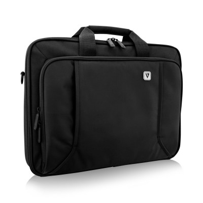 V7 CCP17-BLK-9E notebook case 43.9 cm (17.3") Briefcase Black