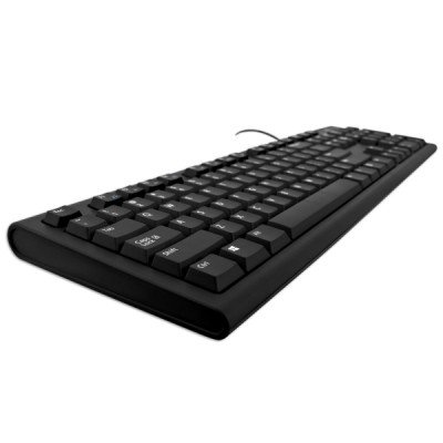 V7 KU200 clavier QWERTY Anglais américain Noir