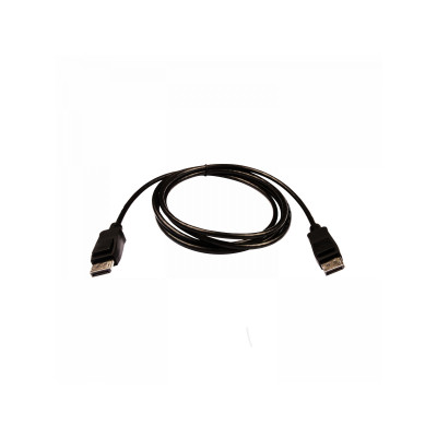 V7 V7DPPRO-2M-BLK DisplayPort kabel Zwart