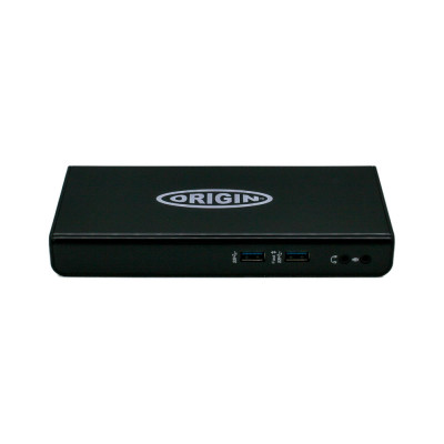 Origin Storage OSDOCK-USB3 notebook dock/port replicator USB 3.2 Gen 1 (3.1 Gen 1) Type-A Black