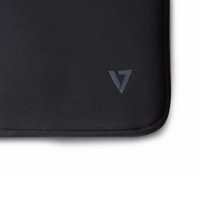 V7 J153400 notebook case 33.8 cm (13.3") Sleeve case Black