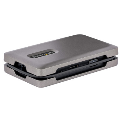 StarTech.com DKM31C3HVCPD notebook dock & poortreplicator Bedraad USB 3.2 Gen 2 (3.1 Gen 2) Type-C Grijs