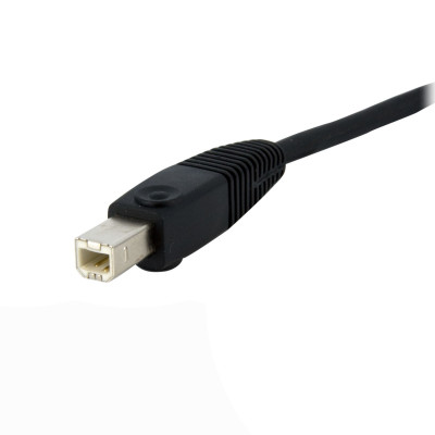 StarTech.com DVID4N1USB6 KVM cable Black 1.8 m