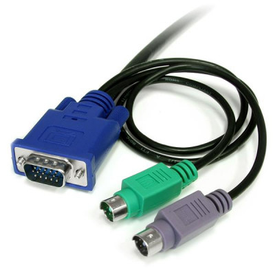 StarTech.com SVECON6 KVM cable Black 1.8 m