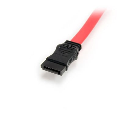 StarTech.com SLSATAF36 SATA-kabel 0,9144 m SATA 13-pin SATA 7-pin + Molex (4-pin) Rood