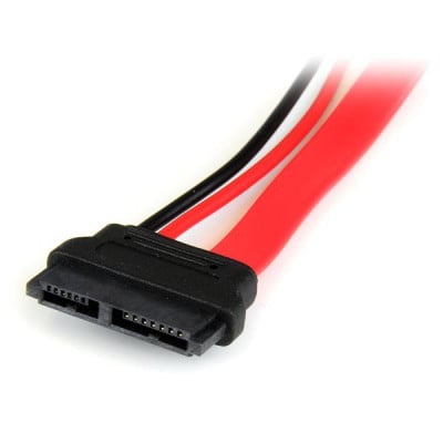 StarTech.com SLSATAADAP6 SATA cable 0.1524 m Slimline SATA 13 pin SATA 7+15 pin Red