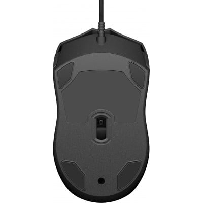 HP Wired 100 mouse Ambidextrous USB Type-A Optical 1600 DPI