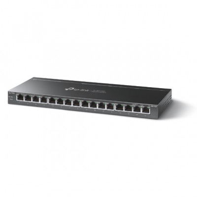 TP-Link TL-SG116P netwerk-switch Unmanaged Gigabit Ethernet (10/100/1000) Zwart