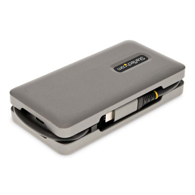 StarTech.com DKT31CVHPD3 notebook dock & poortreplicator Bedraad USB 3.2 Gen 2 (3.1 Gen 2) Type-C Grijs