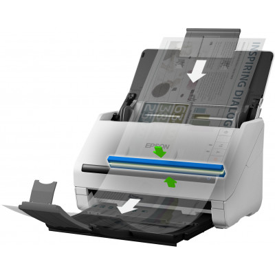 Epson DS-770 II Alimentation papier de scanner 600 x 600 DPI A4 Blanc