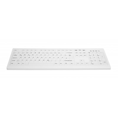 CHERRY AK-C8100F-U1-W/BE toetsenbord USB AZERTY Belgisch Wit
