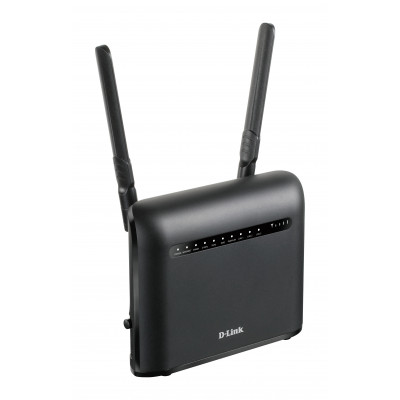 D-Link AC1200 draadloze router Gigabit Ethernet Dual-band (2.4 GHz / 5 GHz) Zwart