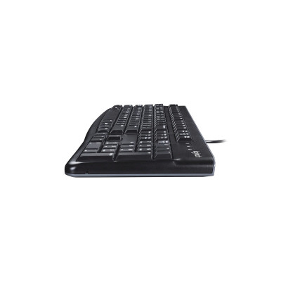 Logitech K120 Corded Keyboard toetsenbord Inclusief muis USB AZERTY Frans Zwart