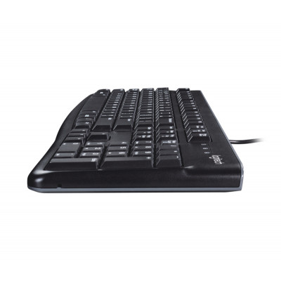 Logitech K120 Corded Keyboard clavier USB QWERTY Anglais Noir