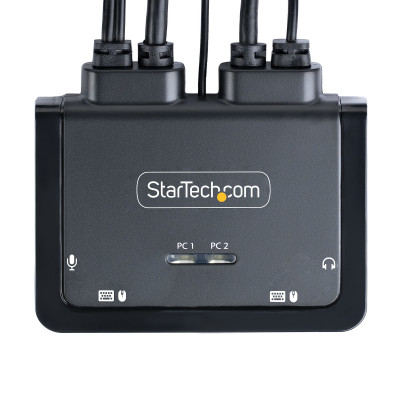 StarTech.com C2-D46-UAC-CBL-KVM KVM-switch Zwart