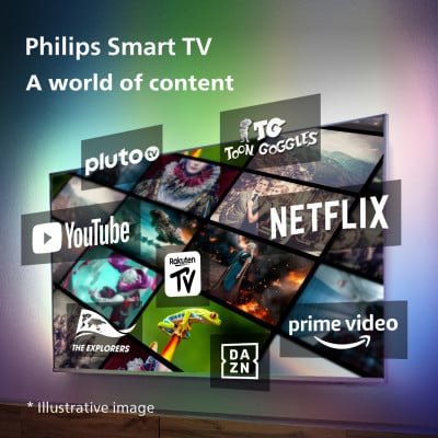 Philips 65PML9008 165,1 cm (65") 4K Ultra HD Smart TV Wifi Grijs