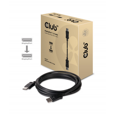 CLUB3D CAC-1064 câble DisplayPort 3 m Noir
