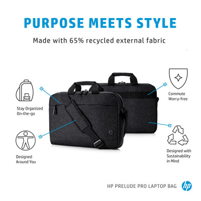 HP Prelude Pro 15.6-inch Laptop Bag notebooktas 39,6 cm (15.6") Documententas Grijs