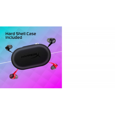 HyperX Cloud Earbuds II RED Headset Bedraad In-ear Gamen