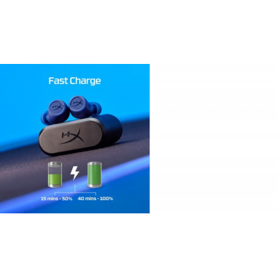 HyperX Cirro Buds Pro Blue Headset Draadloos In-ear Oproepen/muziek Bluetooth