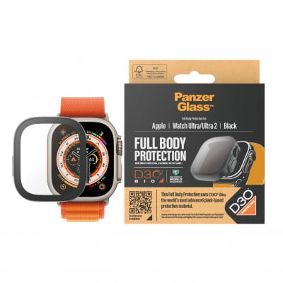Panzerglass Full Body Apple Watch 2023 - Ultra - Black with D3O