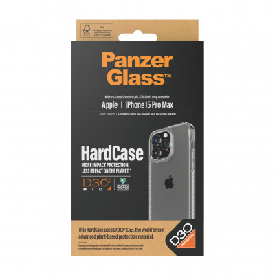 2de keus - Nieuwstaat: Panzerglass Hardcase with D3O Apple iPhone 15 Pro Max