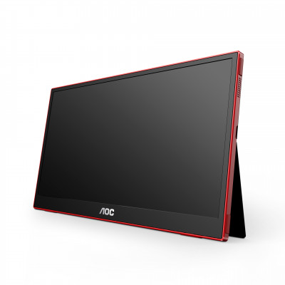 AOC 16G3 computer monitor 39,6 cm (15.6") 1920 x 1080 Pixels Zwart, Rood
