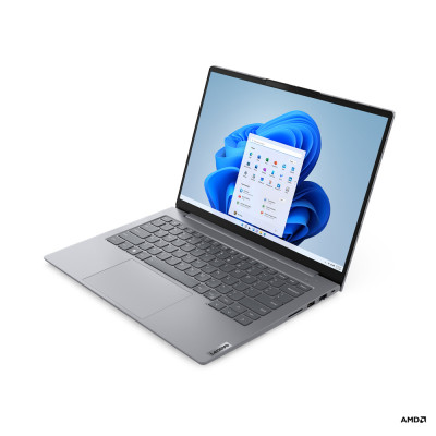 Lenovo ThinkBook 14 Laptop 35,6 cm (14") WUXGA AMD Ryzen™ 5 7530U 16 GB DDR4-SDRAM 256 GB SSD Wi-Fi 6 (802.11ax) Windows 11 Pro Grijs