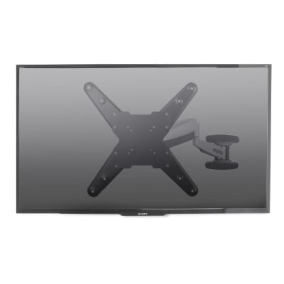 StarTech.com FHA-TV-WALL-MOUNT tv-bevestiging 139,7 cm (55") Zwart, Zilver
