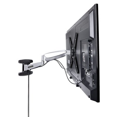 StarTech.com FHA-TV-WALL-MOUNT tv-bevestiging 139,7 cm (55") Zwart, Zilver