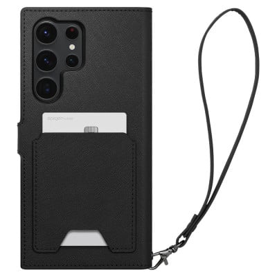 Spigen ACS05629 mobiele telefoon behuizingen 17,3 cm (6.8") Portemonneehouder Zwart