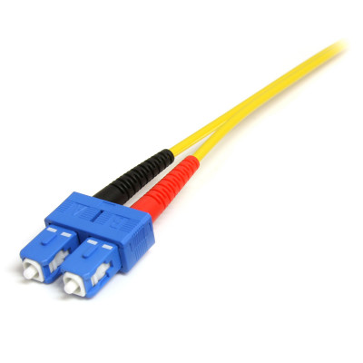 StarTech.com SMFIBLCSC7 fibre optic cable OS1 Yellow