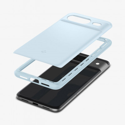 Spigen Thin Fit mobiele telefoon behuizingen 15,7 cm (6.16") Clutch case/hoesje Blauw