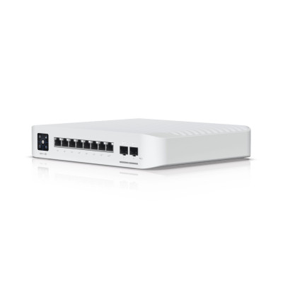 Ubiquiti UniFi USW-PRO-8-POE netwerk-switch Managed L2/L3 Gigabit Ethernet (10/100/1000) Power over Ethernet (PoE) 1U Wit