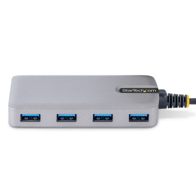 StarTech.com 5G4AB-USB-A-HUB interface hub USB 3.2 Gen 1 (3.1 Gen 1) Type-A 5000 Mbit/s Grijs