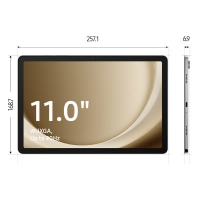 Samsung Galaxy Tab SM-X210NZSAEUB tablet 64 GB 27.9 cm (11") 4 GB Wi-Fi 5 (802.11ac) Android 13 Silver