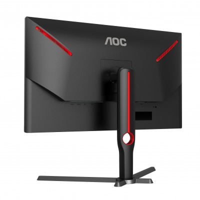 AOC G3 U27G3X écran plat de PC 68,6 cm (27") 3840 x 2160 pixels 4K Ultra HD LED Noir, Rouge