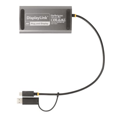 StarTech.com 109B-USBC-HDMI USB grafische adapter 3840 x 2160 Pixels Grijs