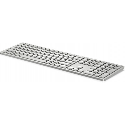 HP 970 Programmable Wireless Keyboard toetsenbord Bluetooth Zilver