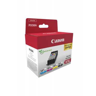 Canon 1998C007 inktcartridge 4 stuk(s) Origineel Zwart, Cyaan, Magenta, Geel
